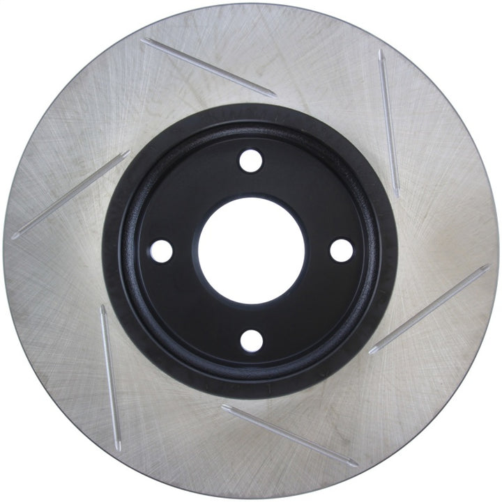 StopTech 2014 Ford Fiesta Right Front Disc Slotted Brake Rotor.