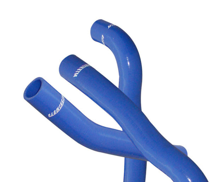 Mishimoto Mitsubishi EVO X Blue Silicone Hose Kit.