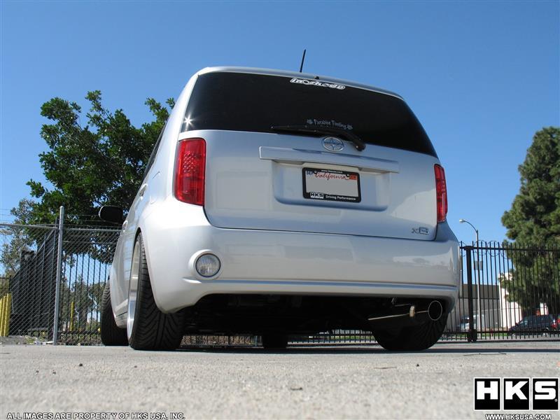 HKS 08 Scion xB ES Wagon Muffler.