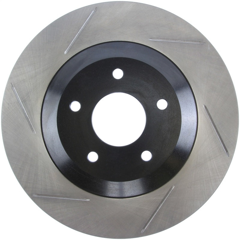 StopTech Power Slot 97-04 Chevy Corvette / 04 & 08 Cadillac XLR/XLR-V Front Right Slotted Rotor.