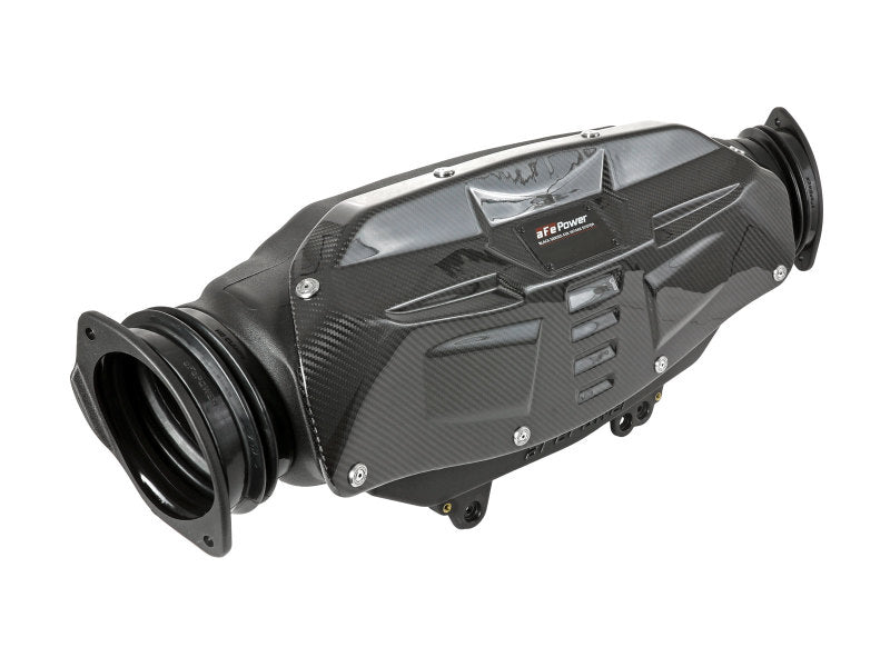 aFe 2020 Corvette C8 Black Series Carbon Fiber Cold Air Intake System With Pro DRY S Filters.