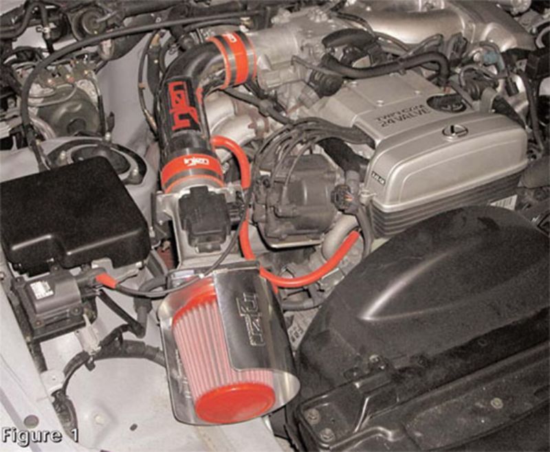 Injen 93.5-95 Supra (NA) / 92-95 GS300 SC300 w/ Heat Shield Polished Short Ram Intake.