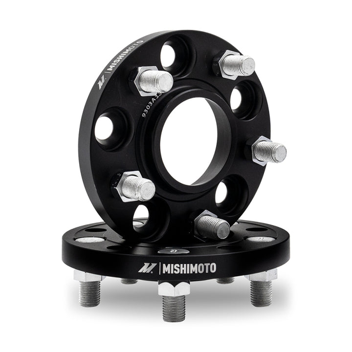 Mishimoto 5X114.3 20MM Wheel Spacers - Black.