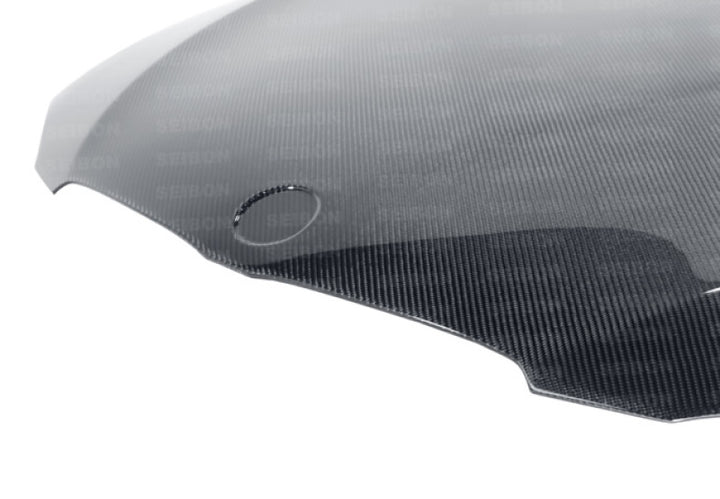 Seibon 10-12 BMW 3 Series E92 2DR LCI OEM-Style Carbon Fiber Hood.