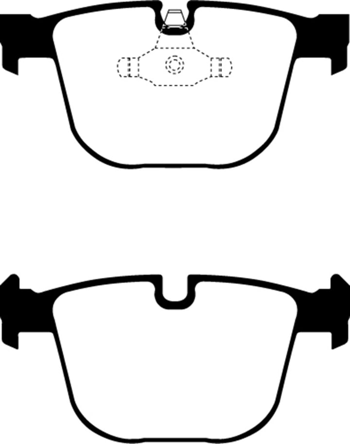 EBC 08-10 BMW M3 4.0 (E90) Yellowstuff Rear Brake Pads.