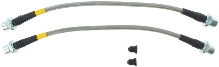 StopTech 08-12 Toyota Sequoia/07-12 Tundra Front Stainless Steel Brake Lines.