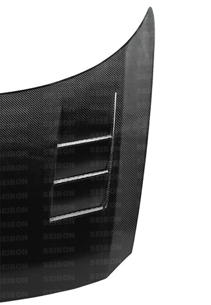 Seibon 11-12 Honda CRZ (ZF1) TS-Style Carbon Fiber Hood.