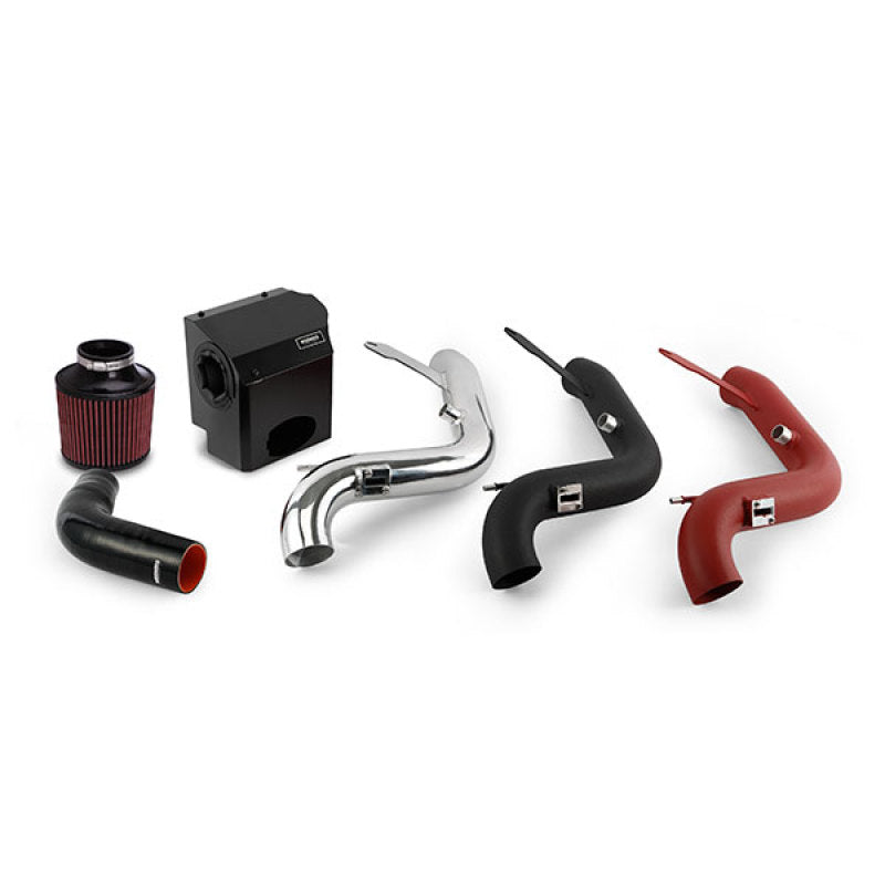 Mishimoto 14-15 Ford Fiesta ST 1.6L Performance Air Intake Kit - Wrinkle Red.