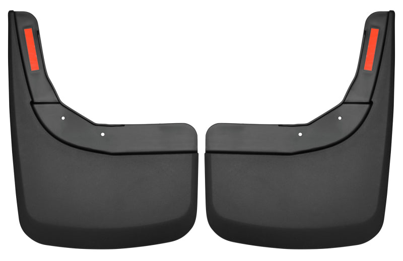 Husky Liners 19-23 Chevrolet Silverado 1500 (Excl. ZR2/TBoss) Rear Mud Guards - Black.