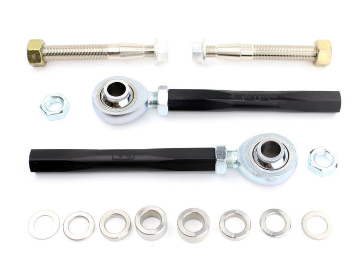 SPL Parts 2009+ Nissan 370Z Front Outer Tie Rod Ends Adjustable for Bumpsteer.