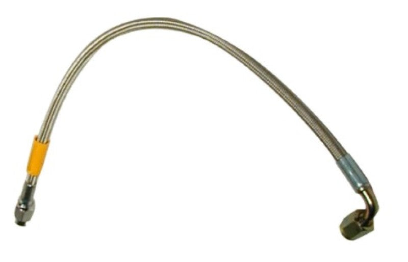 Wilwood Flexline Brake Line 18in OAL -3AN to -3AN Female 90 Degree.