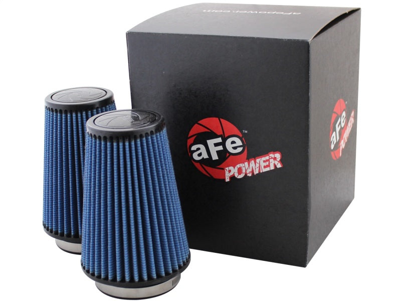 aFe MagnumFLOW IAF PRO 5R EcoBoost Stage 2 Replacement Air Filter 3-1/2F x 5B x 3-1/2T x 7H x 1 FL.