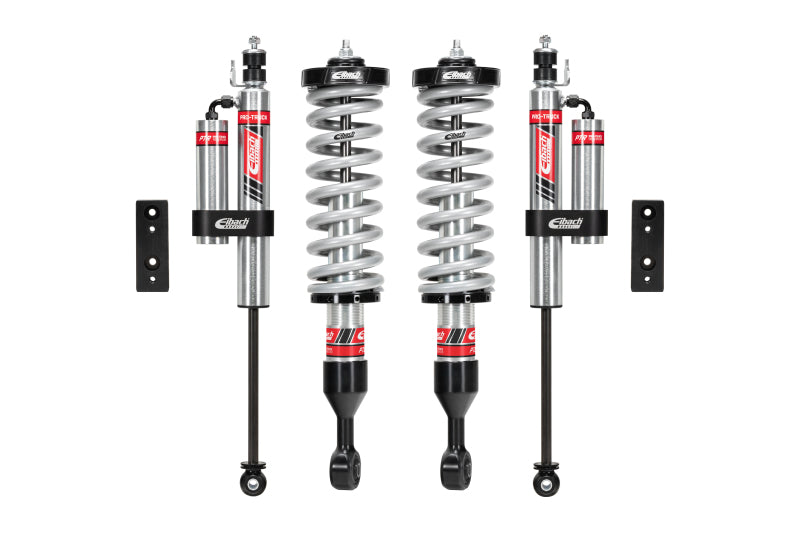 Eibach Pro-Truck Coilover Stage 2R (Front Coilovers + Rear Shocks) for 16-22 Toyota Tacoma 2WD/4WD.