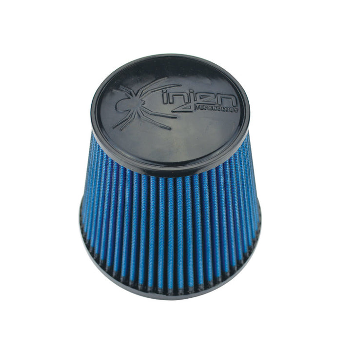 Injen NanoWeb Dry Air Filter 4in Flange ID / 5.5in Base / 5.4in Height / 4in Top.