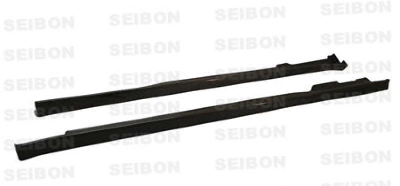 Seibon 96-00 Honda Civic 2DR/HB TR Style Carbon Fiber Side Skirts.