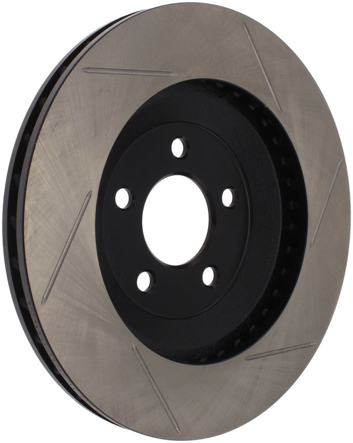 StopTech Power Slot 94-04 Ford Mustang Front Right Slotted Rotor.