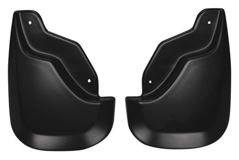 Husky Liners 07-13 Ford Edge / 07-13 Lincoln MKX Custom-Molded Front Mud Guards - Black.