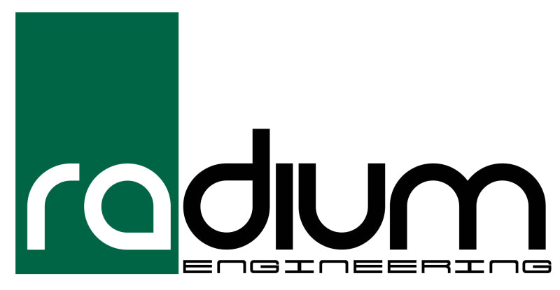 Radium Engineering Fuel Surge Tank 6AN Bulkhead Plate w/ Fittings and Nuts.