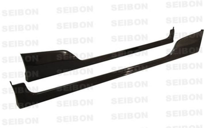 Seibon 02-04 Honda Civic SI TR Style Carbon Fiber Side Skirts.