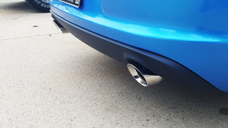 Corsa 15-17 Dodge Charger R/T w/ Pursuit Valance 2.5in Inlet / 4in Outlet Polished Tip Kit.