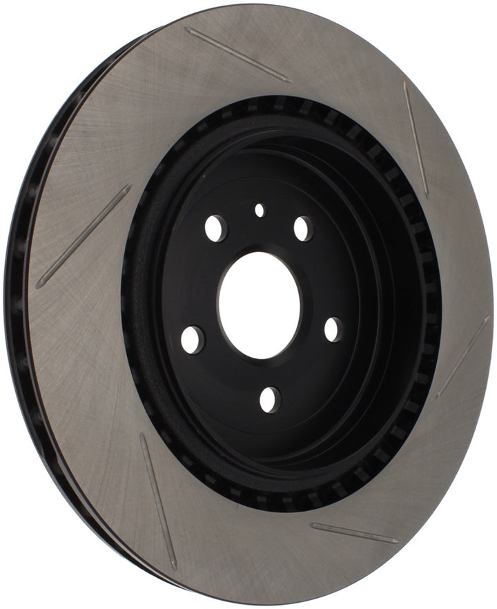 StopTech Power Slot 10 Camaro SS 8cyl Rear Right Slotted Rotor.