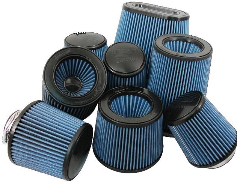 Injen High Performance Air Filter - 4.50 Black Filter 6.75 Base / 5 Tall / 5 Top.