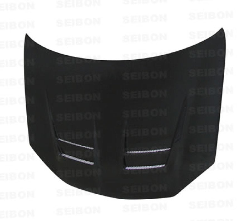 Seibon 06-08 VW GTi Shaved DV Style Carbon Fiber Hood.