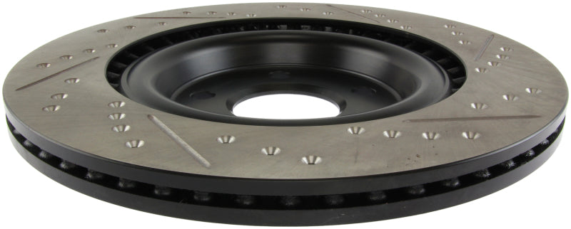 StopTech Slotted & Drilled Sport Brake Rotor.