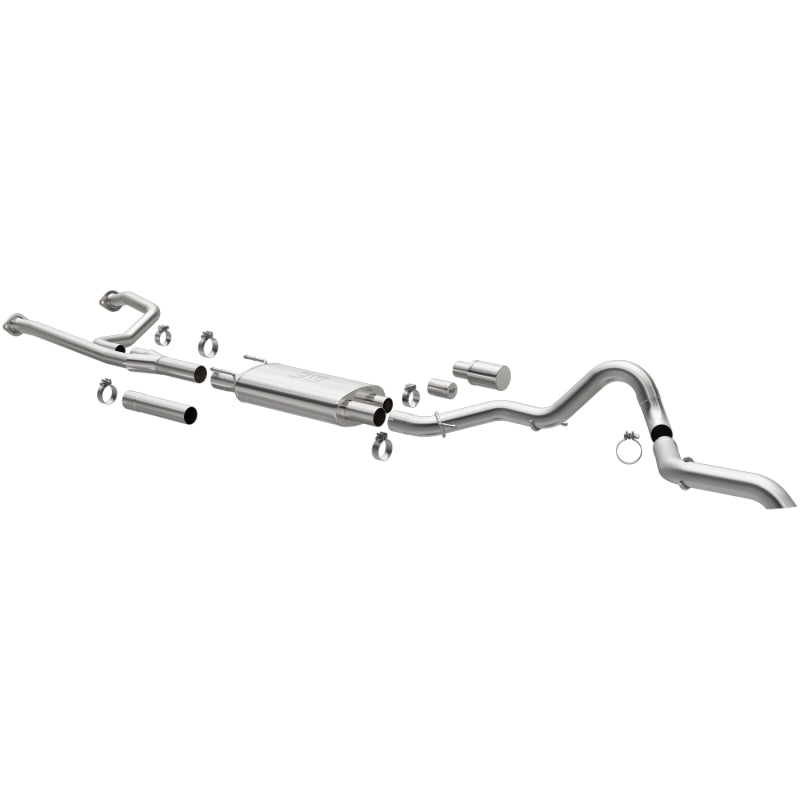 Magnaflow 22+ Toyota Tundra Overland Series 3in Single Straight Passenger Side Rear Cat-Back Exhaust.