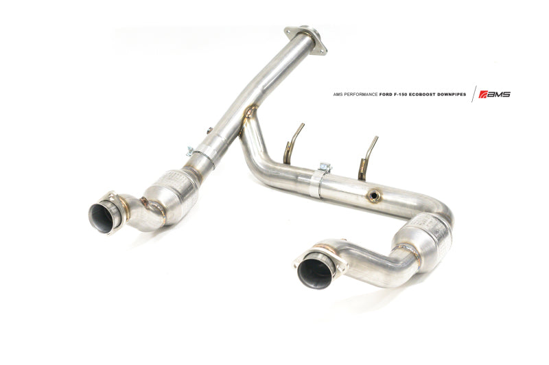 AMS Performance 2015+ Ford F-150 3.5L Ecoboost (Excl Raptor) Federal EPA Compliant Catted Downpipe.