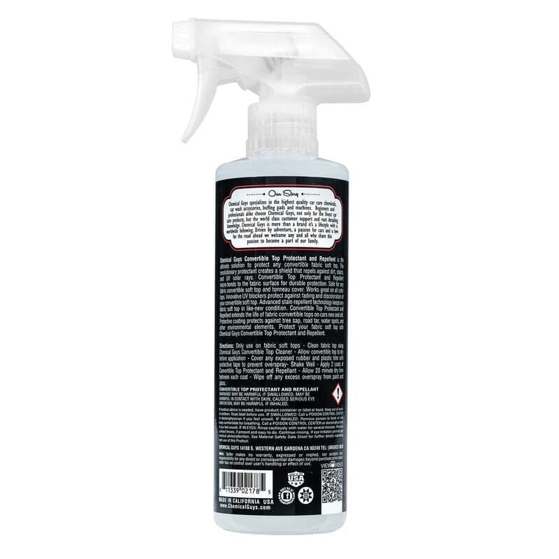 Chemical Guys Convertible Top Protectant & Repellent - 16oz.
