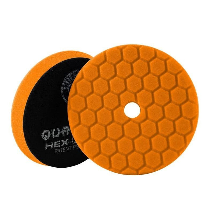 Chemical Guys Hex-Logic Quantum Medium-Heavy Cutting Pad - Orange - 5.5in.