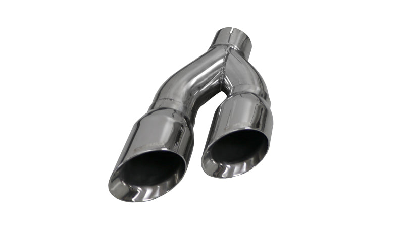 Corsa 3in Inlet 4in Pro Series Twin Side Swept Exhaust Tip Kit.