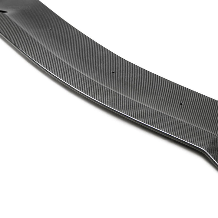 Seibon 17-19 Infiniti Q60 TB-Style Carbon Fiber Front Lip.