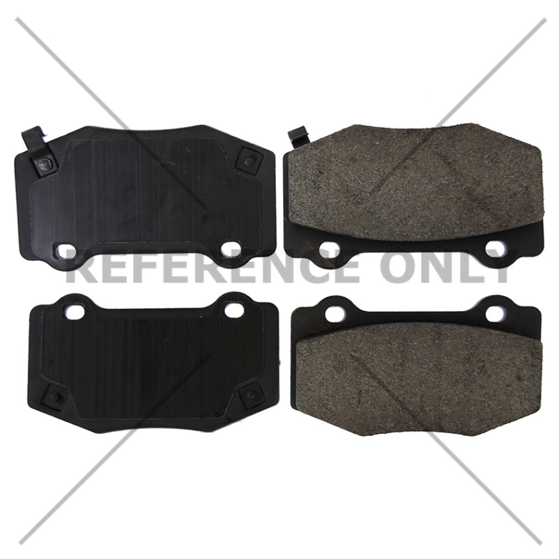 StopTech 14-18 Chevy Corvette Sport Performance Rear Brake Pads.