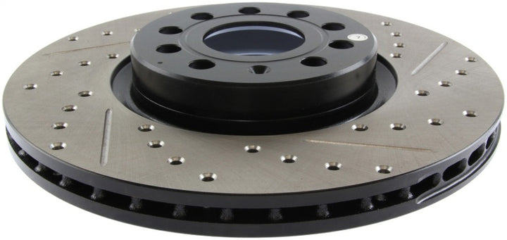 StopTech Slotted & Drilled Sport Brake Rotor.