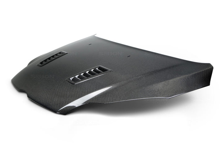 Seibon 12-13 Ford Focus RS-Style Carbon Fiber Hood.