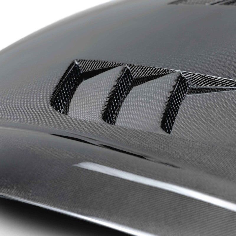 Seibon 2022 Toyota GR86/Subaru BRZ TS-Style Carbon Fiber Hood.