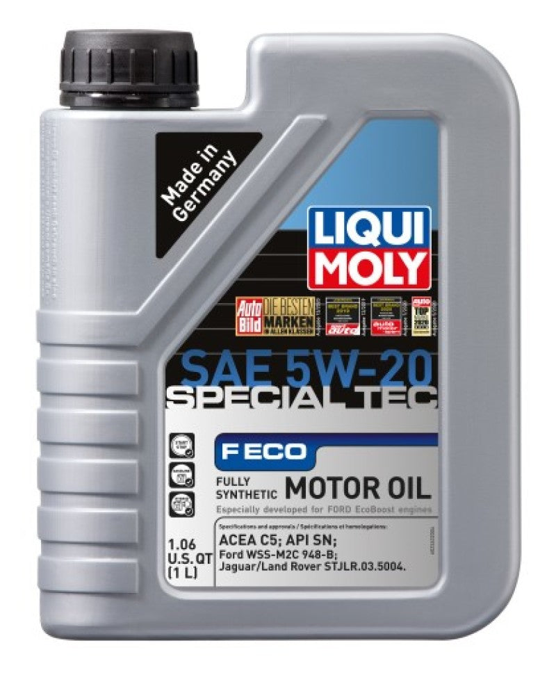LIQUI MOLY 1L Special Tec F ECO Motor Oil SAE 5W20 - Single.