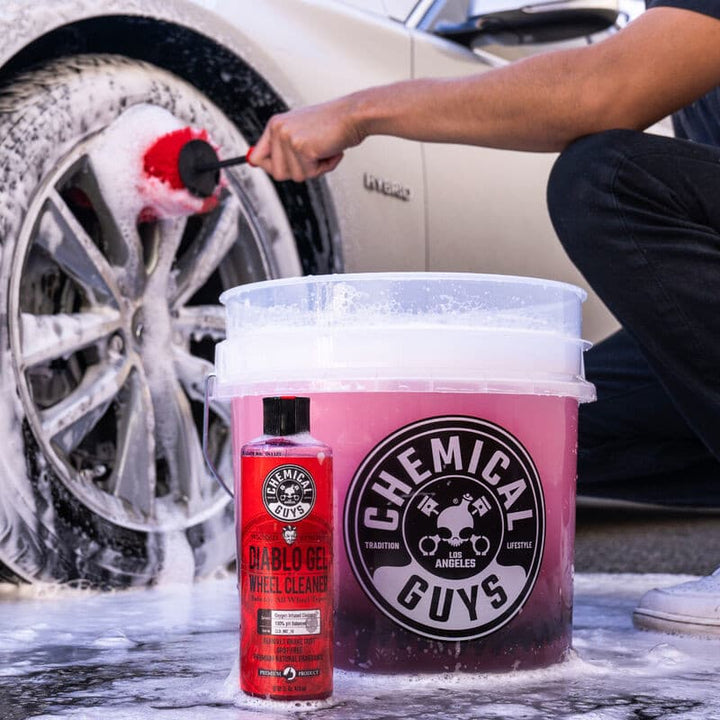 Chemical Guys Heavy Duty Ultra Clear Detailing Bucket.