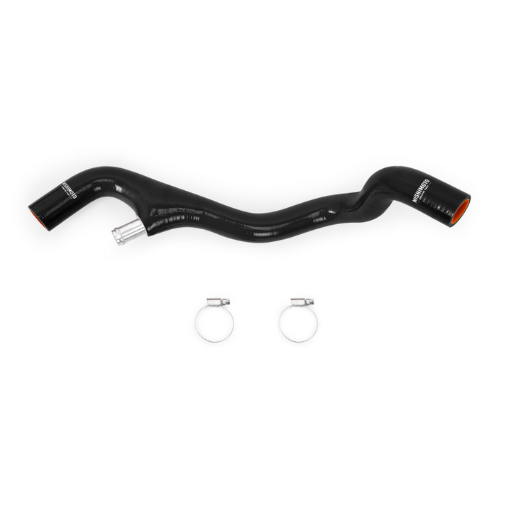 Mishimoto 05-07 Ford F-250/F-350 6.0L Powerstroke Lower Overflow Black Silicone Hose Kit.
