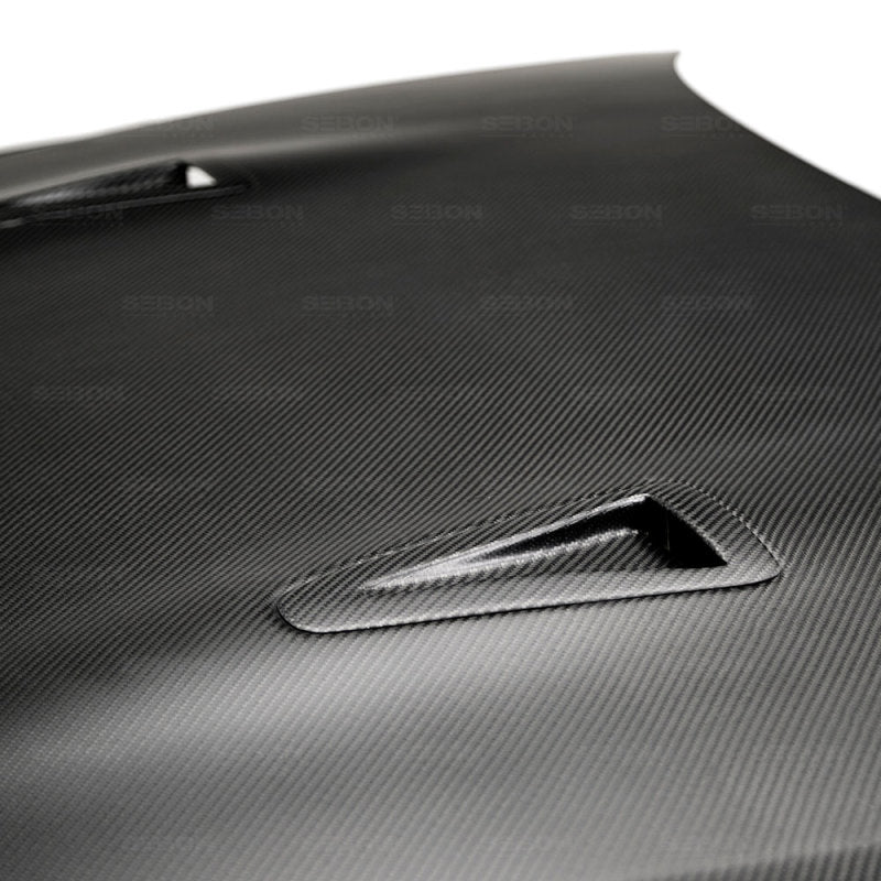 Seibon 09-10 Nissan Skyline R35 GT-R OEM-Dry Carbon Fiber Hood.