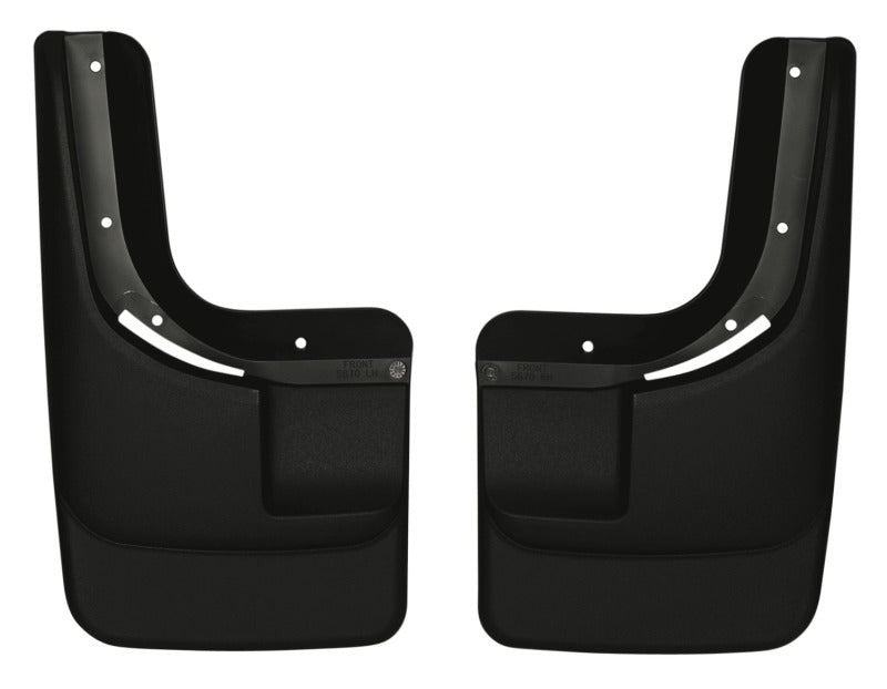 Husky Liners 04-12 Chevrolet Colorado/GMC Canyon Custom-Molded Front Mud Guards.