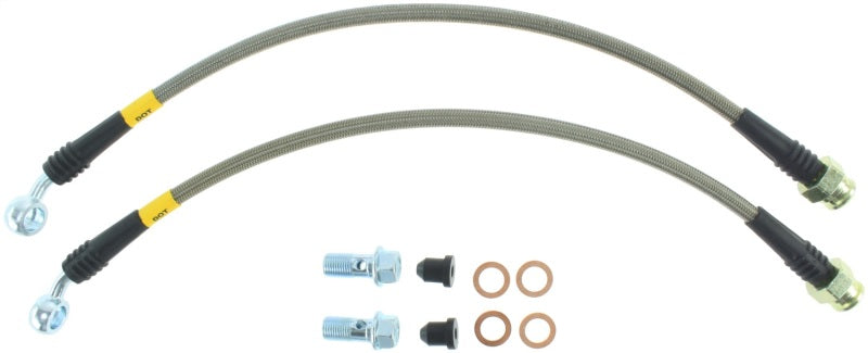 StopTech 2012 Jeep Grand Cherokee (Does Not Fit SRT Models) SS Rear Brake Lines.