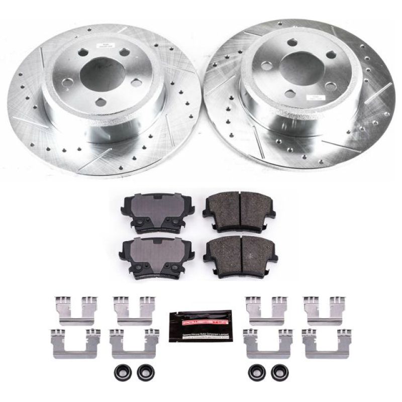 Power Stop 05-19 Chrysler 300 Rear Z23 Evolution Sport Brake Kit.