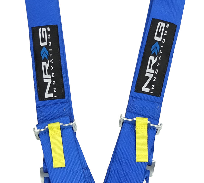 NRG SFI 16.1 5PT 3in. Seat Belt Harness / Cam Lock - Blue.