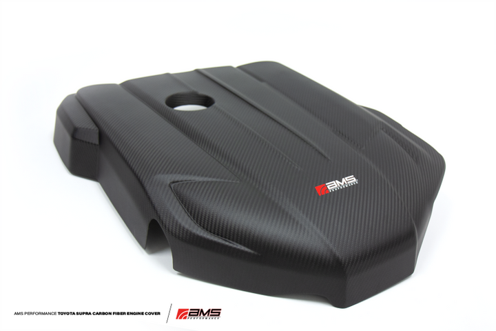 AMS Performance 2020+ Toyota GR Supra Carbon Fiber Engine Cover.