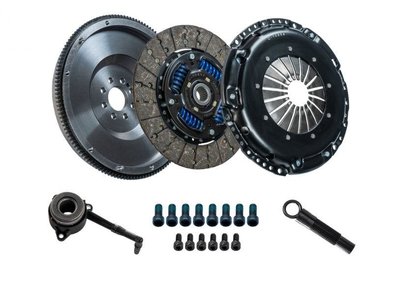 DKM Clutch 2.0 VW/Audi A3 TSI 8 Bolt Motor OE Style MA Clutch Kit w/Flywheel (258 ft/lbs Torque).