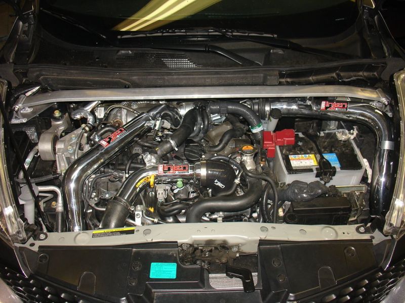 Injen 11-14 Nissan Juke 1.6L Turbo 4 cyl (incl Nismo) Black Upper Intercooler Pipe Kit.