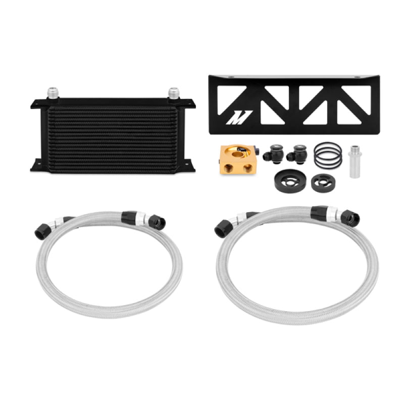 Mishimoto 13+ Subaru BRZ/Scion FR-S Thermostatic Oil Cooler Kit - Black.
